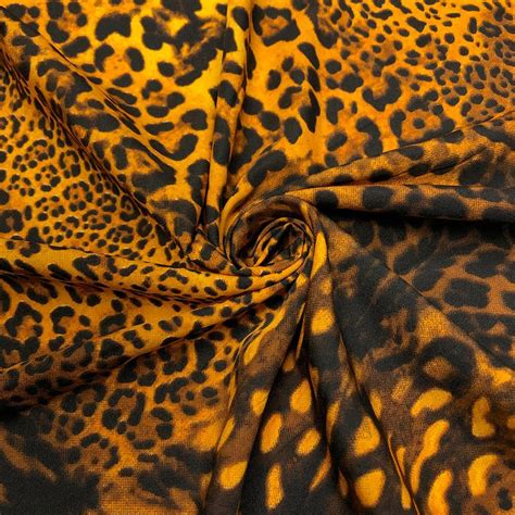 Cheetah Print Polyester Fabric $4.25/yard 100% Polyester 54/56" Wide