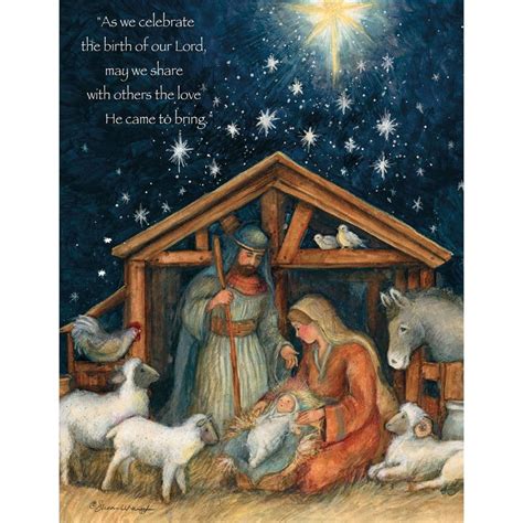 Holy Family Christmas Cards by Susan Winget - Calendars.com