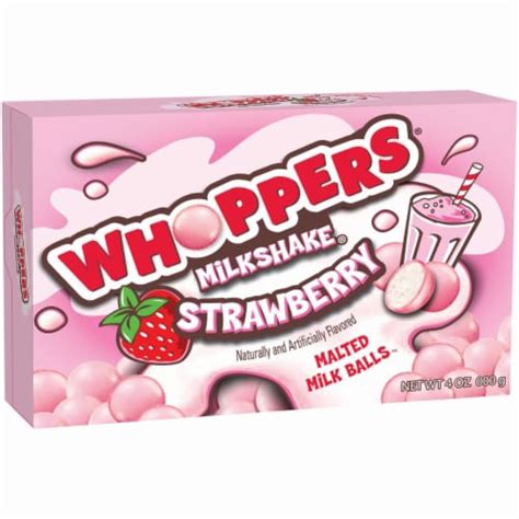 Whoppers Strawberry Milkshake Malted Milk Balls, 4 oz - Ralphs