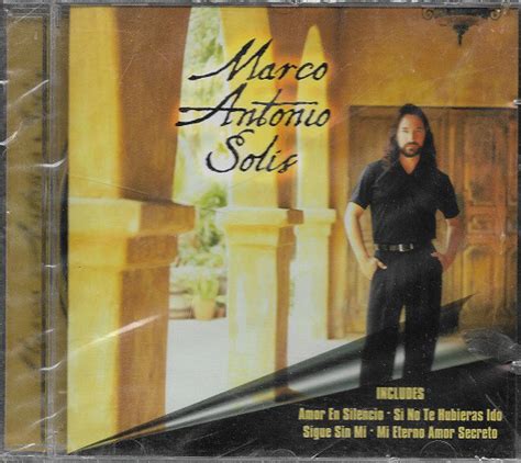 Marco Antonio Solís - Marco Antonio Solís (2001, CD) | Discogs