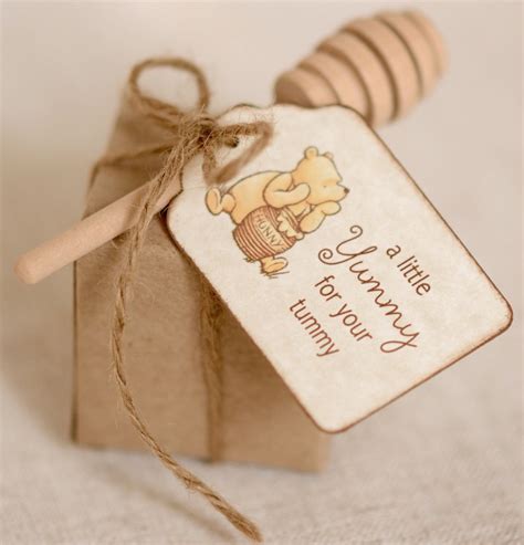 Winnie the Pooh Baby Shower Favor A Little Yummy for Your - Etsy