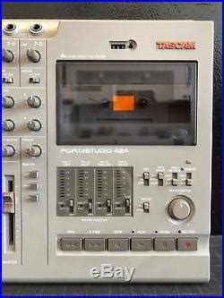 Tascam Portastudio 424 Vintage 4 Track Cassette Tape Recorder ...