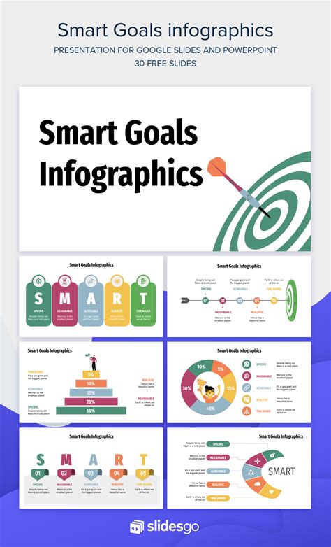 Smart Goals Infographics - Template | Infographic template powerpoint, Infographic powerpoint ...