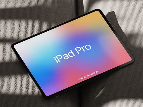 iPad Pro Free Mockup • Craftwork