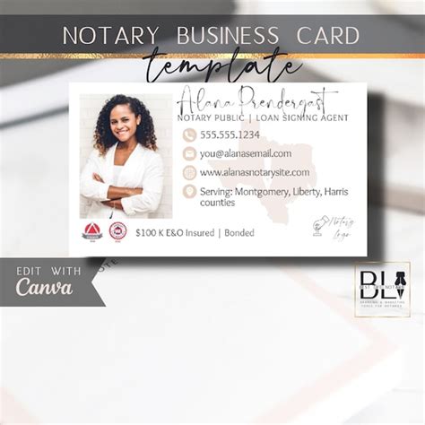 Notary Business Cards