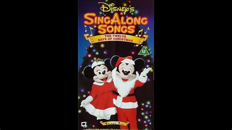 Digitized Closing to Disney's SingAlong songs: The Twelve Days of Christmas Vol Ten (VHS UK ...