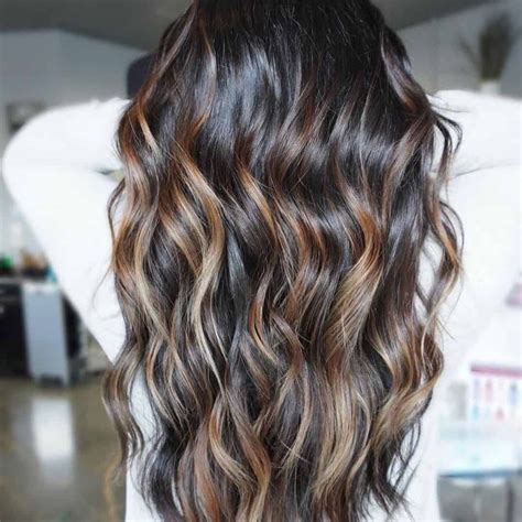 Top 30 Black Hair Caramel Highlights (2023 Update) | Black hair caramel highlights, Black hair ...