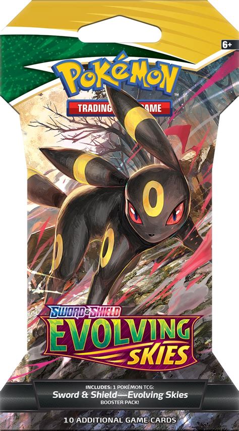 Evolving Skies Sleeved Booster Pack - SWSH07: Evolving Skies - Pokemon