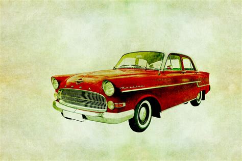 Car Vintage Red Free Stock Photo - Public Domain Pictures