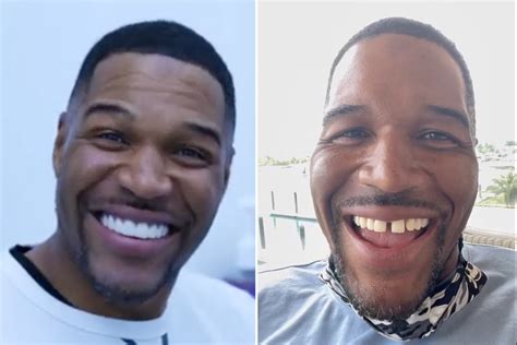 Michael Strahan still has his tooth gap in April Fools' joke