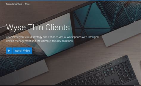 Dell Wyse Thin Client Running Thin OS Security Issues