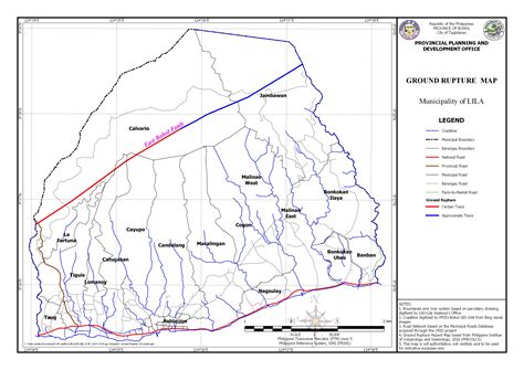 Ground Rupture – PPDO BOHOL