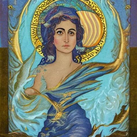 Armenian goddess of sea and water Tsovinar | OpenArt