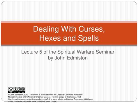 PPT - Dealing With Curses, Hexes and Spells PowerPoint Presentation, free download - ID:1161330