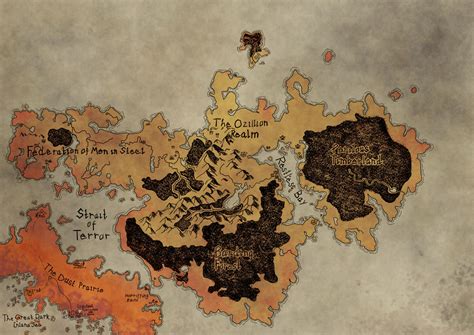 ArtStation - Map of the Solitary Island