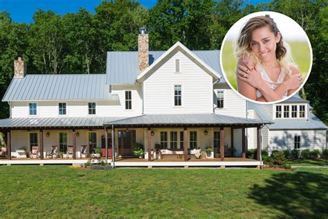 Miley Cyrus is All Country with this Farmhouse Just Outside of ...