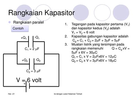 Nilai Tegangan Pada Rangkaian Seri Kapasitor - IMAGESEE