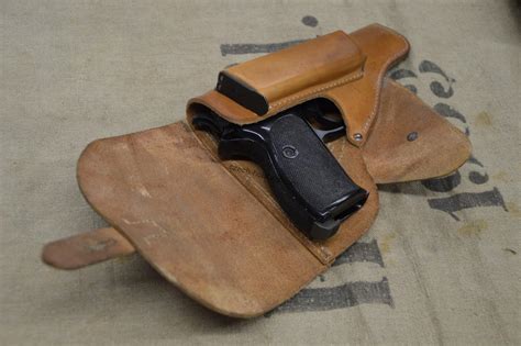 Historical Holsters & Pouches | WW2 German Luftwaffe 100% Handmade Leather Holster Walther P38 ...