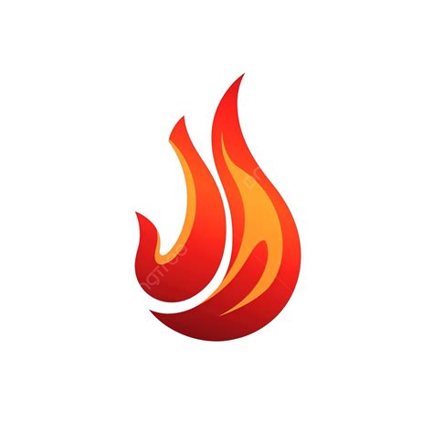 Simple Illustration Fire Element, Simple, Logo, Design PNG Transparent Image and Clipart for ...