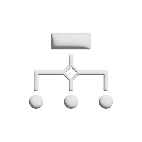 Company Organization Structure icon 3d design for application and ...