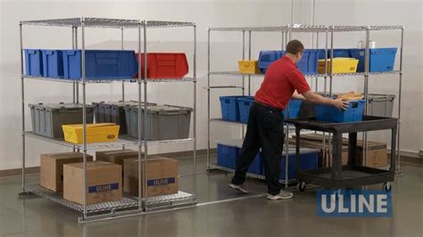 Uline Storage Bins On Wheels | Dandk Organizer