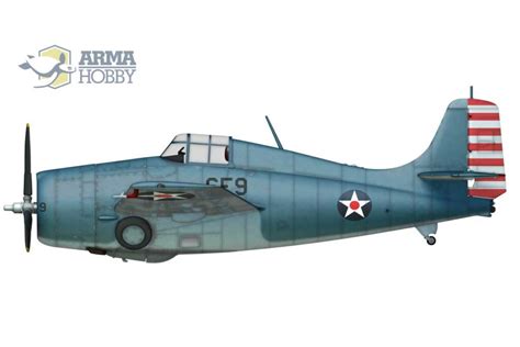 Grumman F4F-4 Wildcat Expert Set – markings options | Arma Hobby - news blog