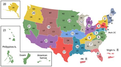 Interactive US Map - Locations