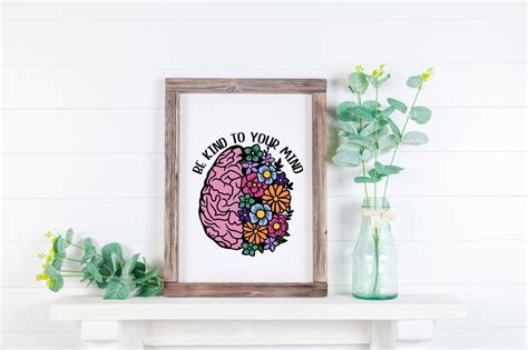 Be Kind to Your Mind Wall Art Kindness Prints Be Kind Decor - Etsy