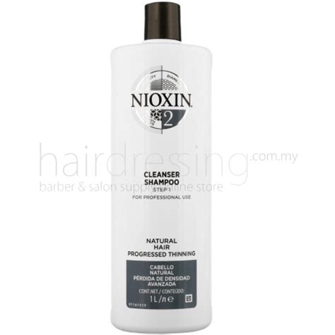 Nioxin System 2 Cleanser (1000ml) - Headgame