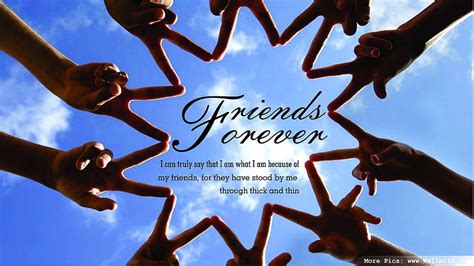 Friends Forever Quotes Nice, on friendship HD wallpaper | Pxfuel