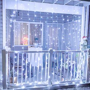 Fairy Curtain Lights,8modes Safety Window Lights With Memory For Home ...