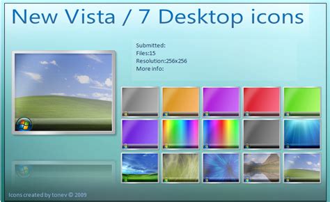 Windows 7 Vista desktop icons by tonev on DeviantArt