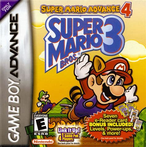 Super Mario Advance 4: Super Mario Bros. 3 cover or packaging material ...