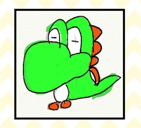 File:WWG Yoshi amiibo Drawing.jpg - Super Mario Wiki, the Mario encyclopedia