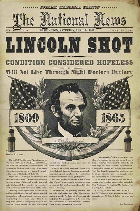 Abraham Lincoln Assassination Anniversary: How the Day Was Covered