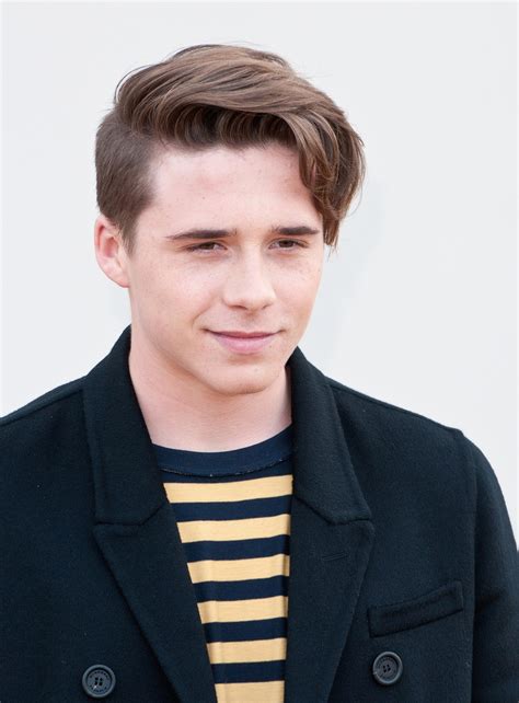 Brooklyn Beckham Makes His Modeling Debut & Totally Takes After His ...