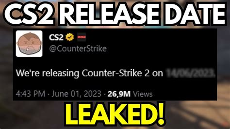 CS2 might release VERY SOON (RELEASE DATE LEAKS) - YouTube