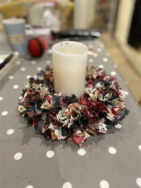 Candle wreath 🕯 | Christmas candles diy, Christmas candles, Christmas ...