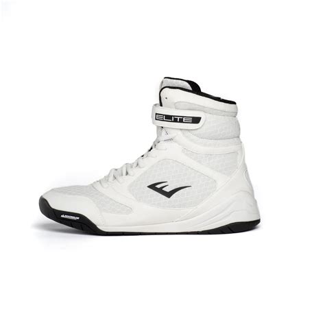 Everlast ELITE 2 High Top Boxing Shoes Red - FIGHT SHOP®