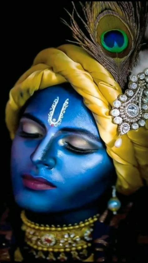 radhakrishna__015 • Original Audio | Face painting images, Krishna, Krishna photos