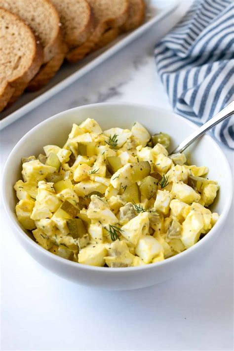 Egg Salad with Pickles - Fresh Apron