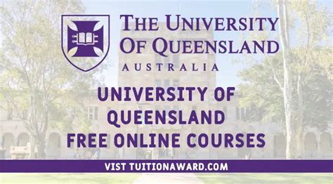 University of Queensland Free Online Courses 2023