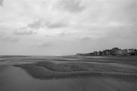 Sand Beach at Dunkirk, France Stock Image - Image of dunkirk, windy ...