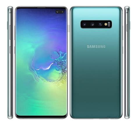 Samsung Galaxy S10+ Plus 128GB G975F Prism Green GSM Unlocked (AT&T / T ...