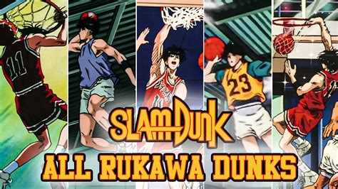 RUKAWA KAEDE ALL DUNKS IN SLAM DUNK - Win Big Sports