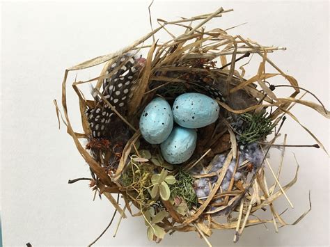 How to build a Bird’s Nest | Diy decor crafts, Easter presents, Crafts