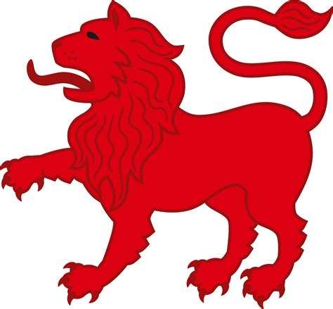 The red lion clipart - Clipground