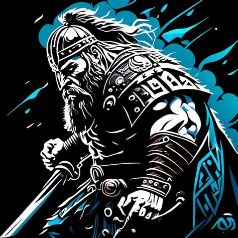 Premium Vector | Viking War Horn Vector Illustration