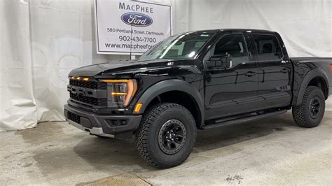 AGATE BLACK 2022 Ford F-150 RAPTOR Review - MacPhee Ford - YouTube