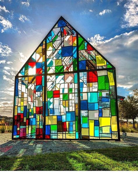 Stained glass greenhouse | Glass green house, Glass building, Glass house